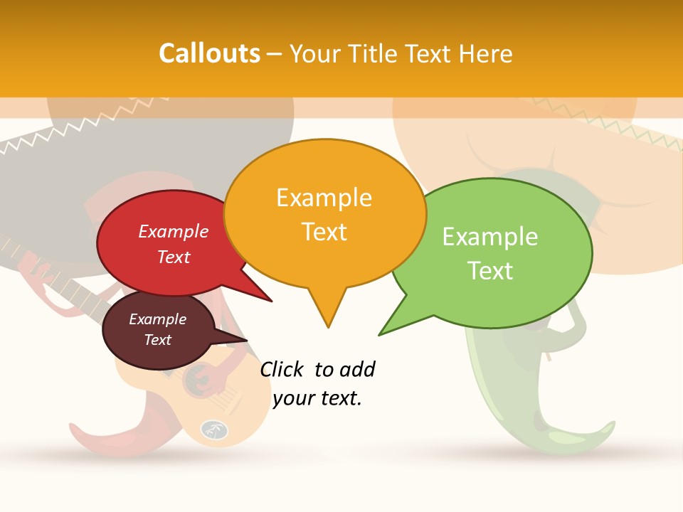 Traditional Cartoon Colorful PowerPoint Template