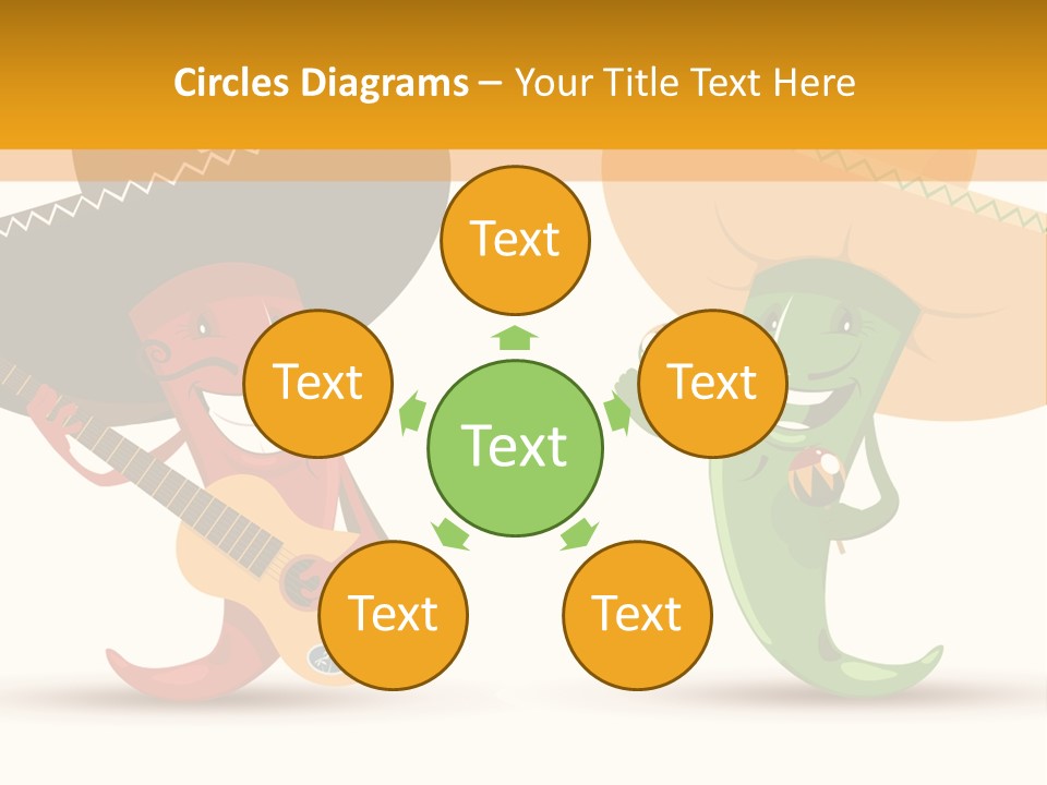 Traditional Cartoon Colorful PowerPoint Template