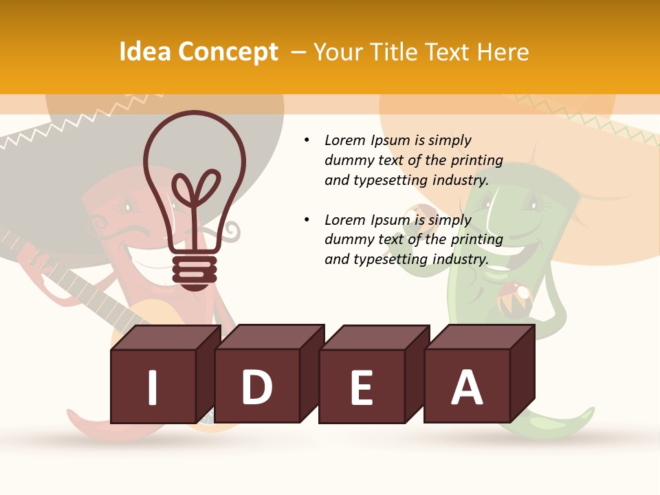 Traditional Cartoon Colorful PowerPoint Template