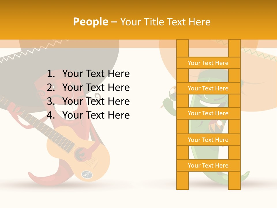 Traditional Cartoon Colorful PowerPoint Template