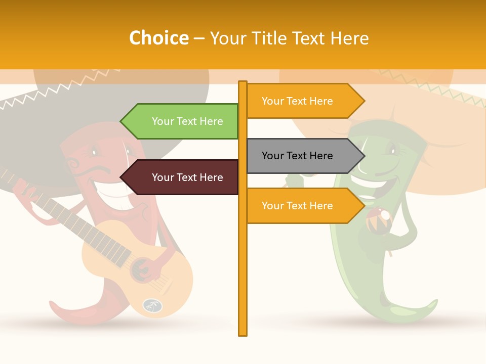 Traditional Cartoon Colorful PowerPoint Template