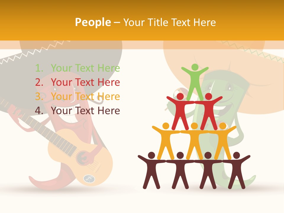 Traditional Cartoon Colorful PowerPoint Template