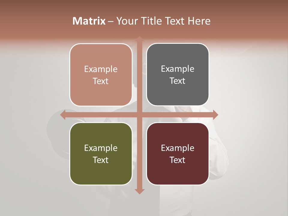 An Old Man Smoking A Cigarette And Holding A Dumbble Weight PowerPoint Template