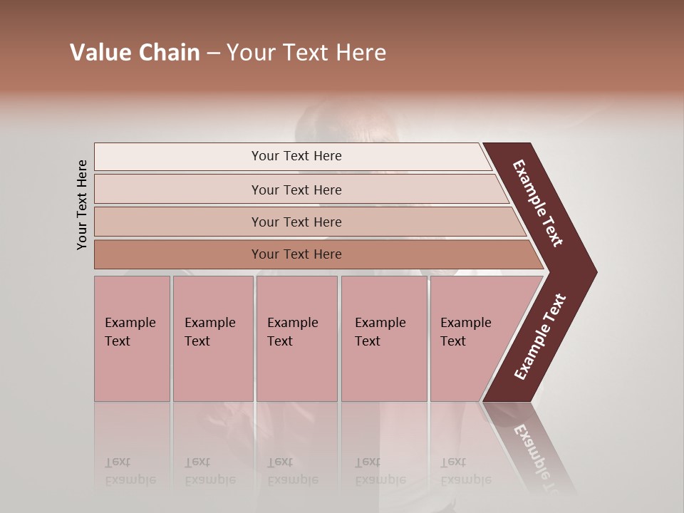 An Old Man Smoking A Cigarette And Holding A Dumbble Weight PowerPoint Template