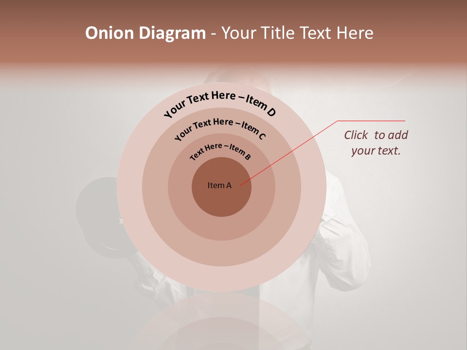 An Old Man Smoking A Cigarette And Holding A Dumbble Weight PowerPoint Template