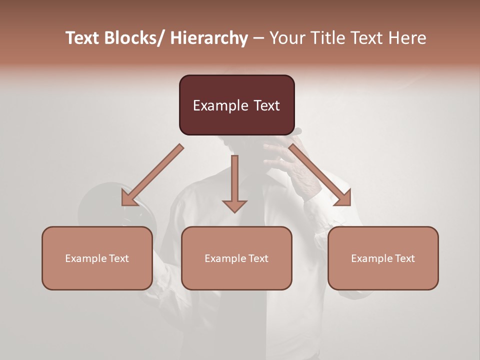 An Old Man Smoking A Cigarette And Holding A Dumbble Weight PowerPoint Template