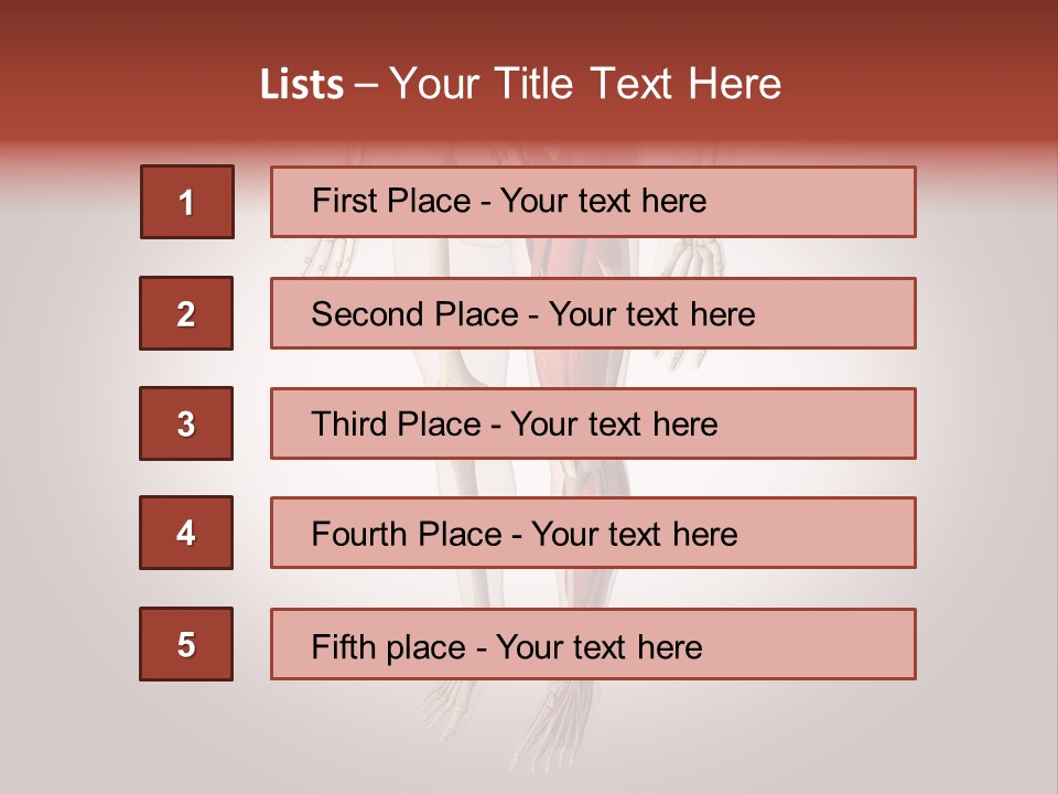 Skin Flesh Nature PowerPoint Template