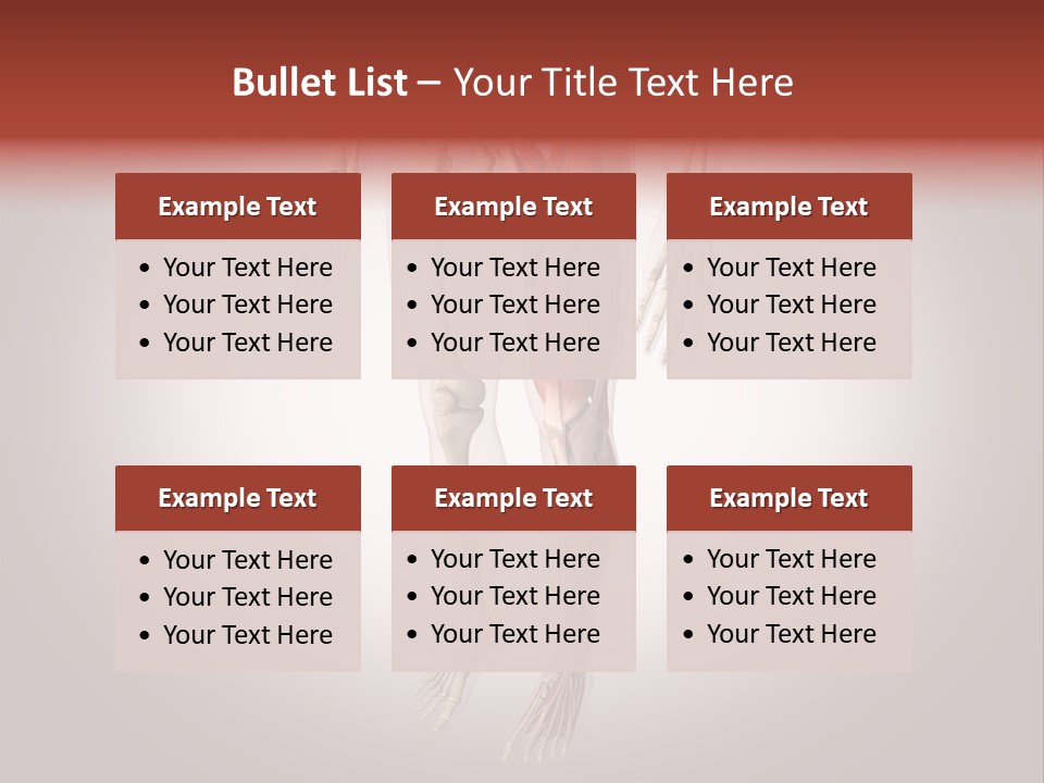 Skin Flesh Nature PowerPoint Template