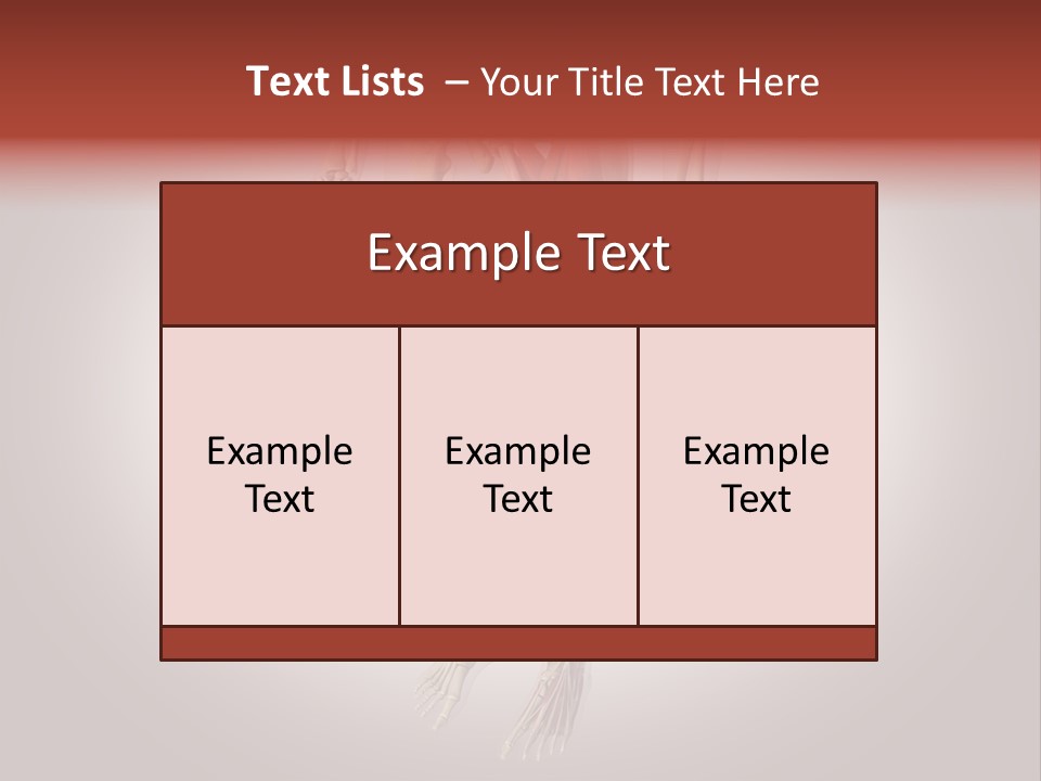 Skin Flesh Nature PowerPoint Template