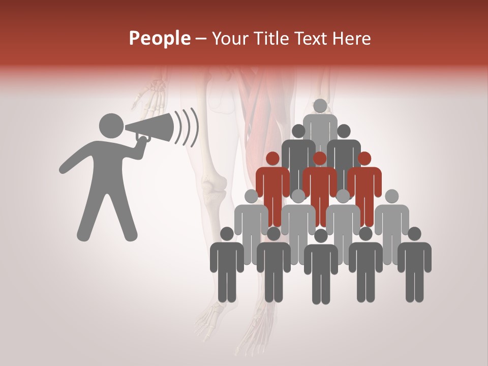 Skin Flesh Nature PowerPoint Template