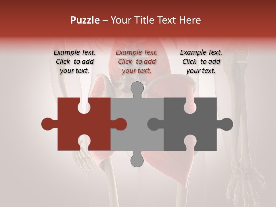 Naked Chest Posture PowerPoint Template