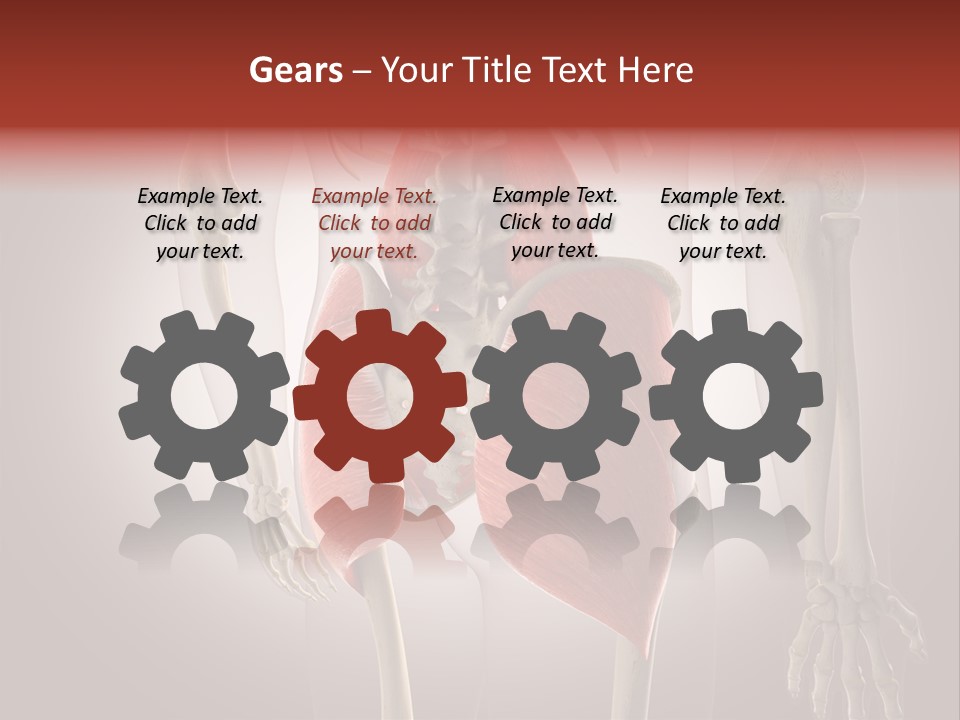 Naked Chest Posture PowerPoint Template