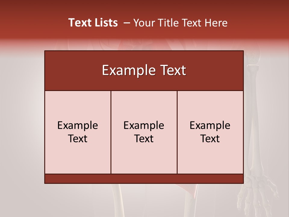 Naked Chest Posture PowerPoint Template