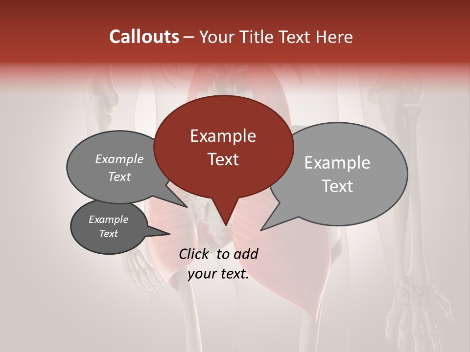 Naked Chest Posture PowerPoint Template