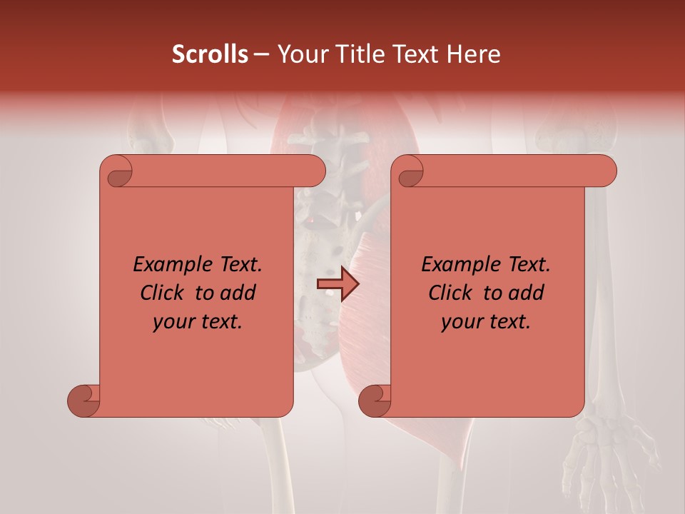 Naked Chest Posture PowerPoint Template
