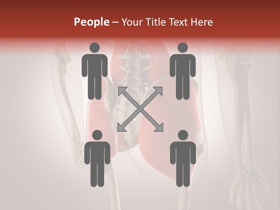 Naked Chest Posture PowerPoint Template