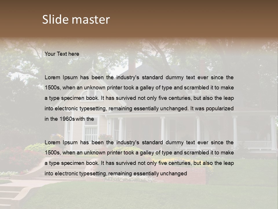 Abode City Residential PowerPoint Template