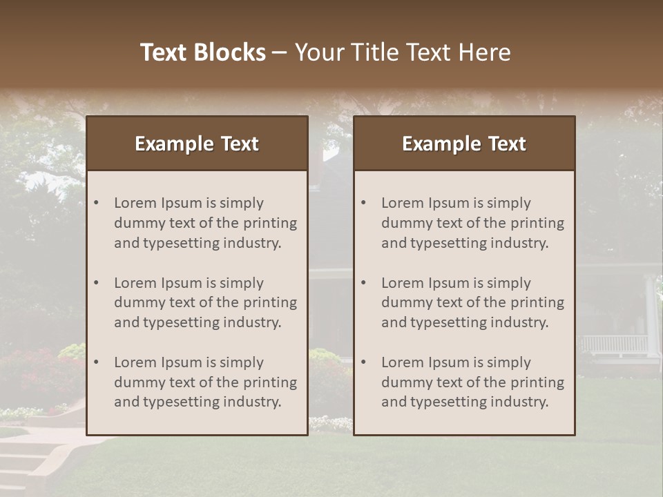 Abode City Residential PowerPoint Template