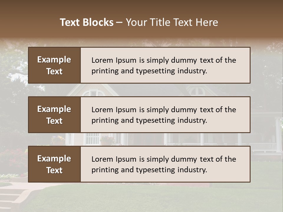 Abode City Residential PowerPoint Template