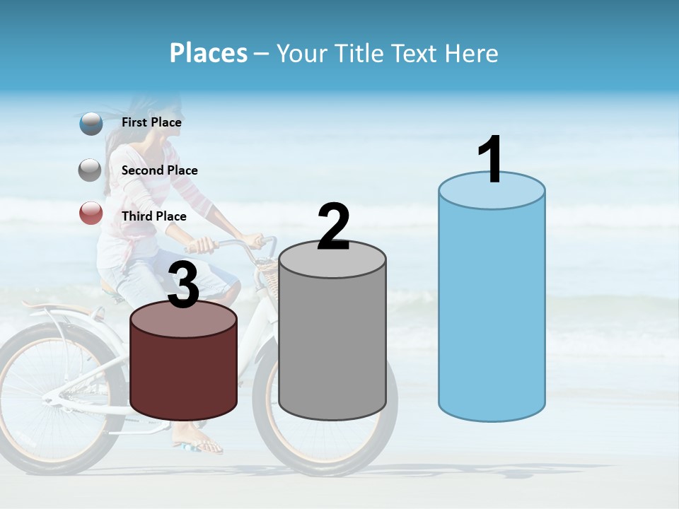 Biking Bicycle Healthy PowerPoint Template