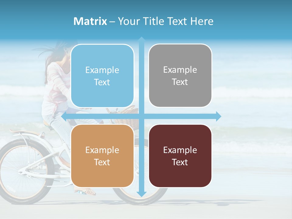 Biking Bicycle Healthy PowerPoint Template