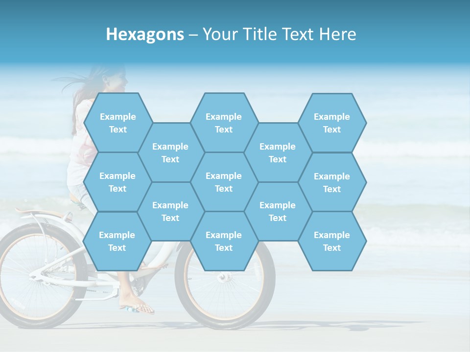 Biking Bicycle Healthy PowerPoint Template