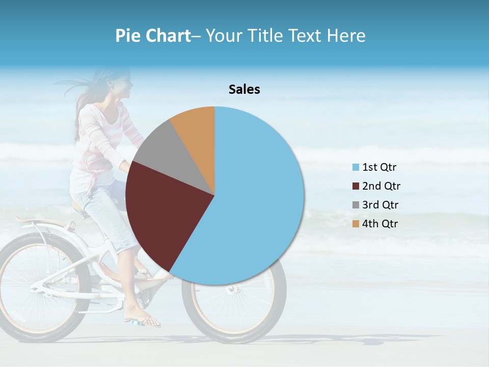Biking Bicycle Healthy PowerPoint Template