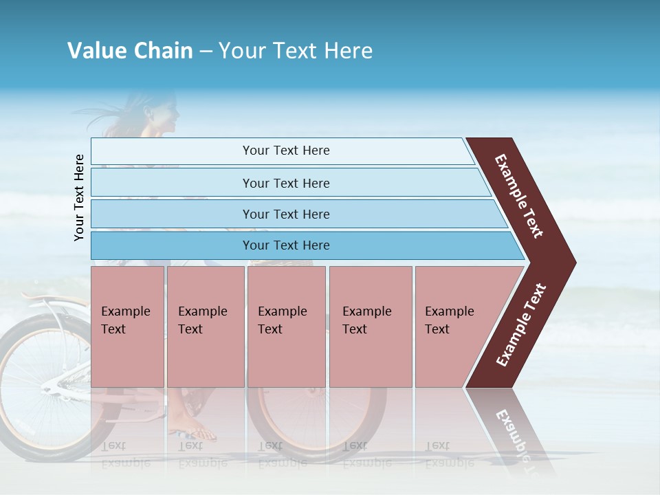 Biking Bicycle Healthy PowerPoint Template