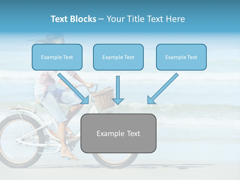 Biking Bicycle Healthy PowerPoint Template