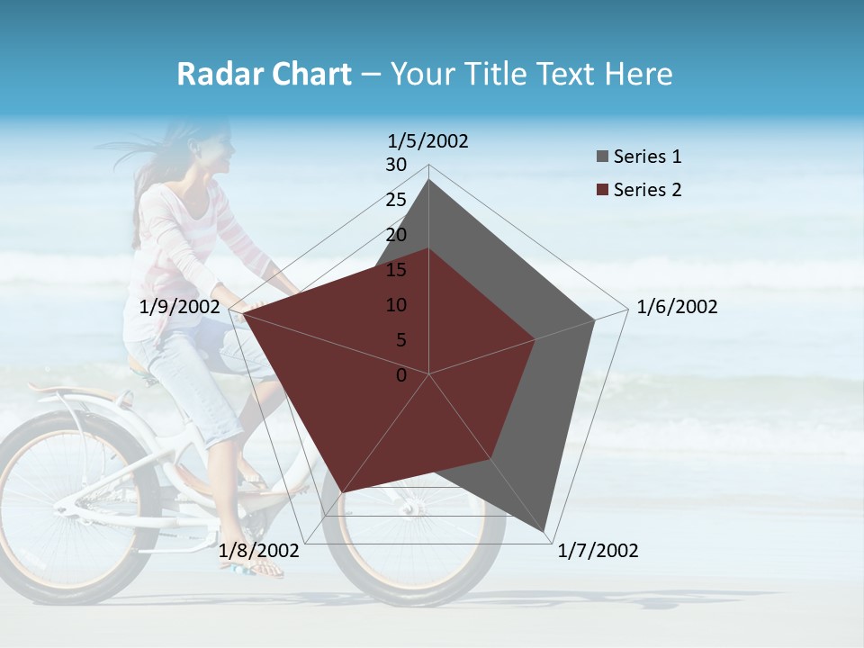 Biking Bicycle Healthy PowerPoint Template