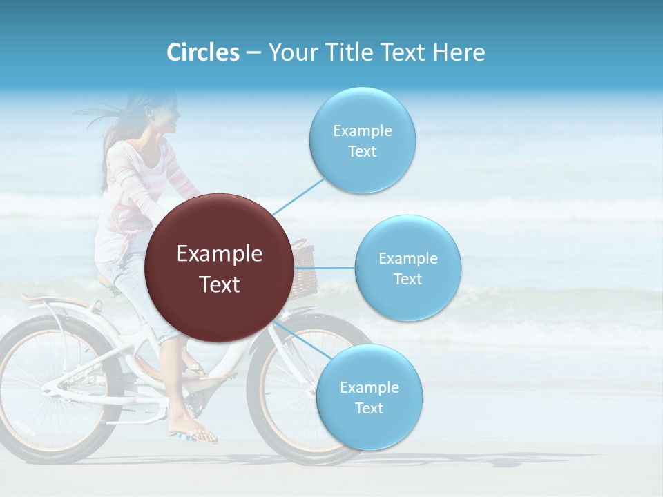 Biking Bicycle Healthy PowerPoint Template