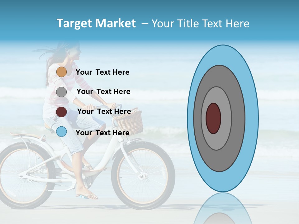 Biking Bicycle Healthy PowerPoint Template