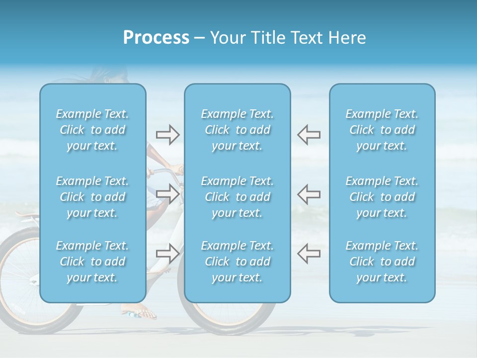 Biking Bicycle Healthy PowerPoint Template