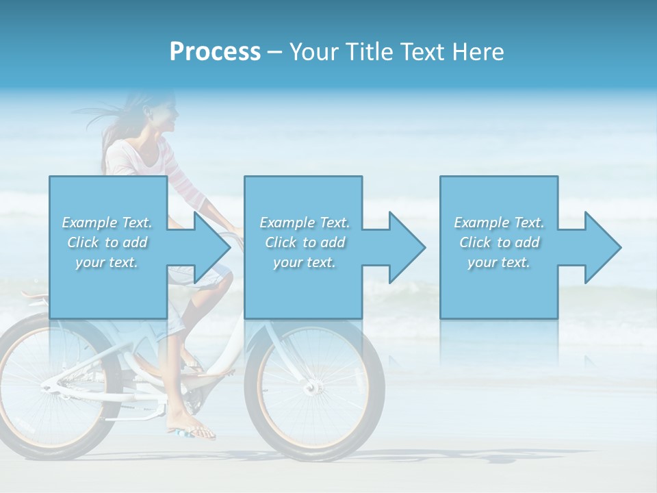 Biking Bicycle Healthy PowerPoint Template