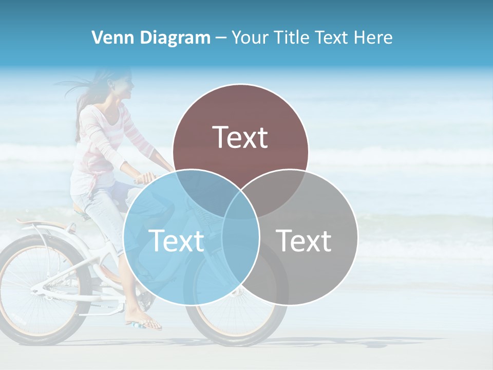 Biking Bicycle Healthy PowerPoint Template