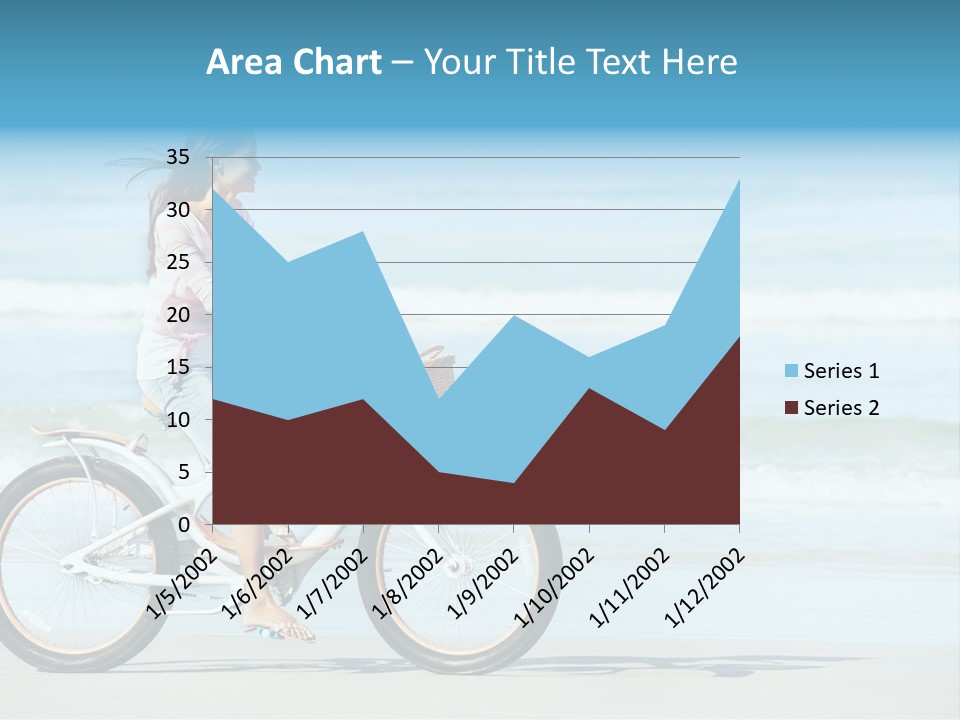 Biking Bicycle Healthy PowerPoint Template