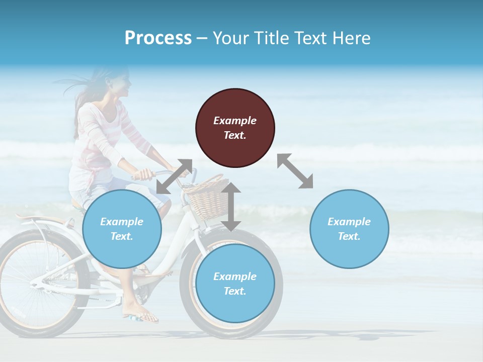 Biking Bicycle Healthy PowerPoint Template