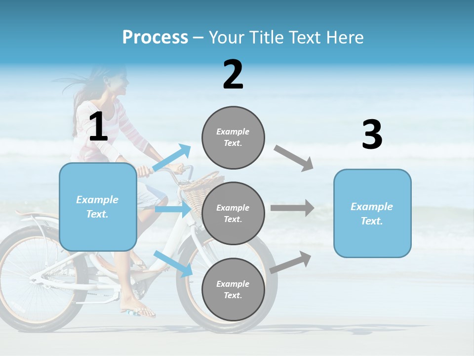 Biking Bicycle Healthy PowerPoint Template