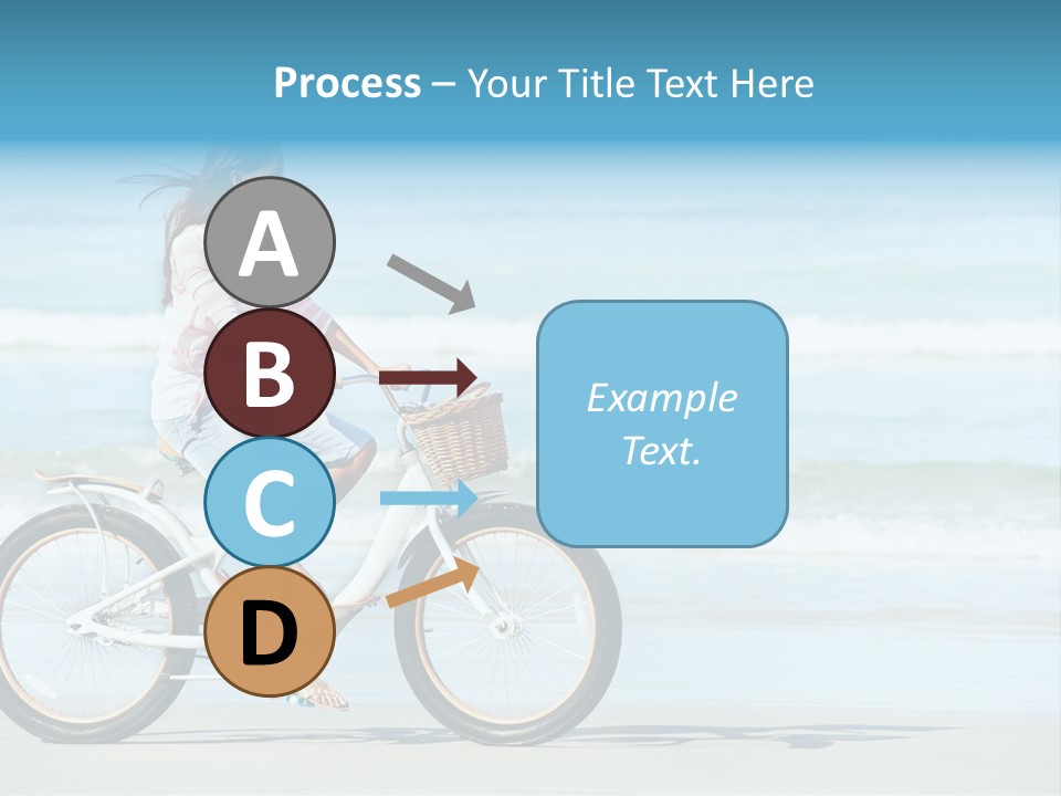 Biking Bicycle Healthy PowerPoint Template