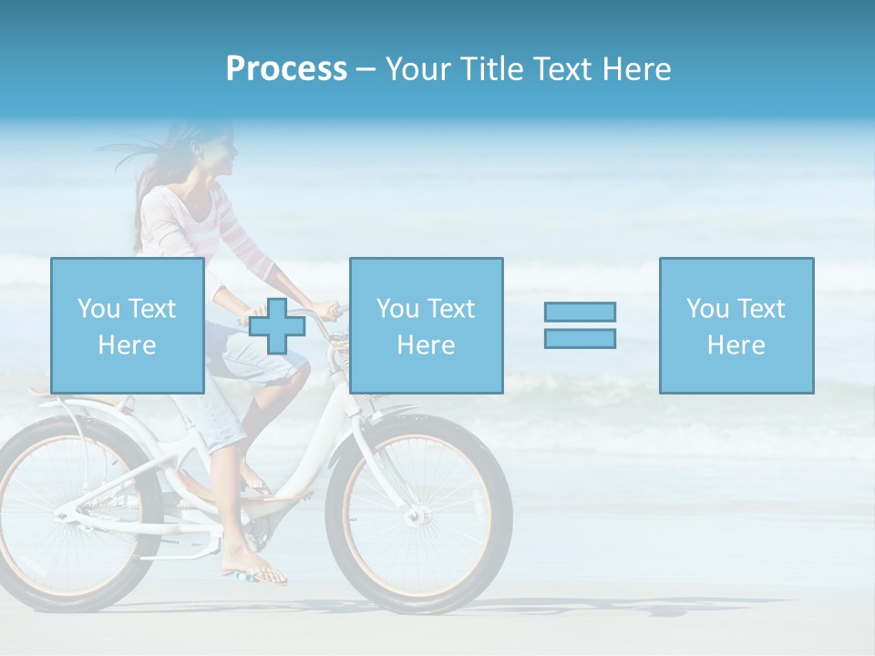 Biking Bicycle Healthy PowerPoint Template