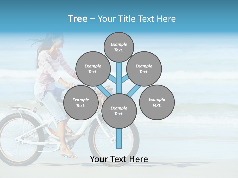 Biking Bicycle Healthy PowerPoint Template