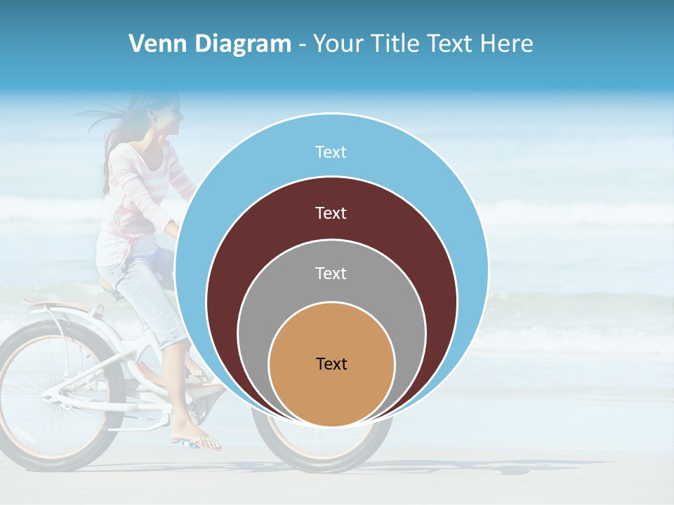 Biking Bicycle Healthy PowerPoint Template