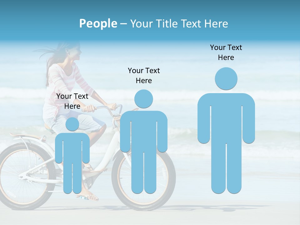 Biking Bicycle Healthy PowerPoint Template