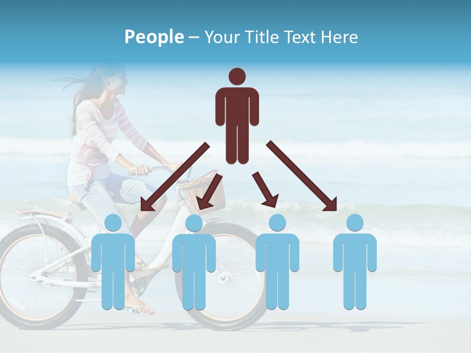 Biking Bicycle Healthy PowerPoint Template