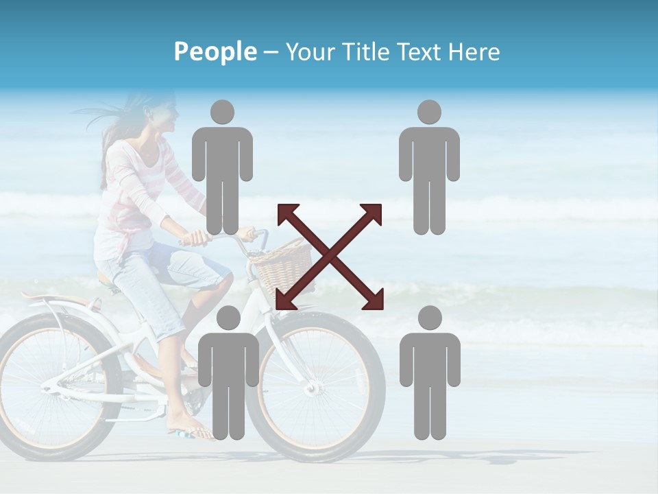 Biking Bicycle Healthy PowerPoint Template