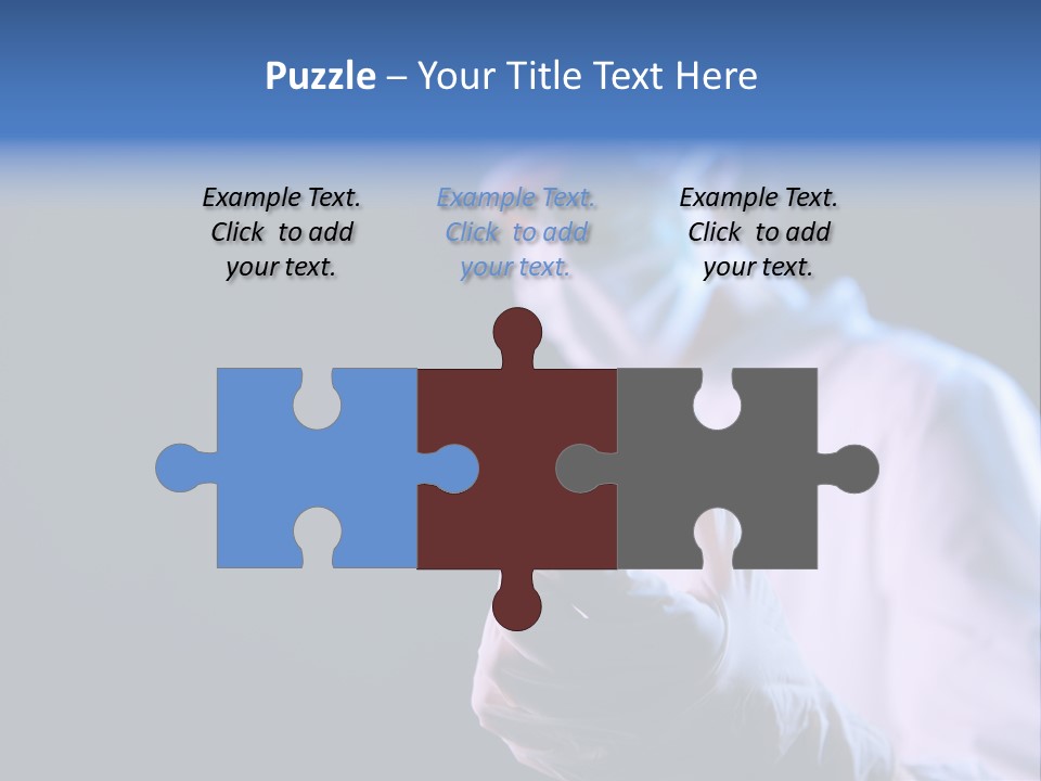 Engineer Horizontal Selective Focus PowerPoint Template