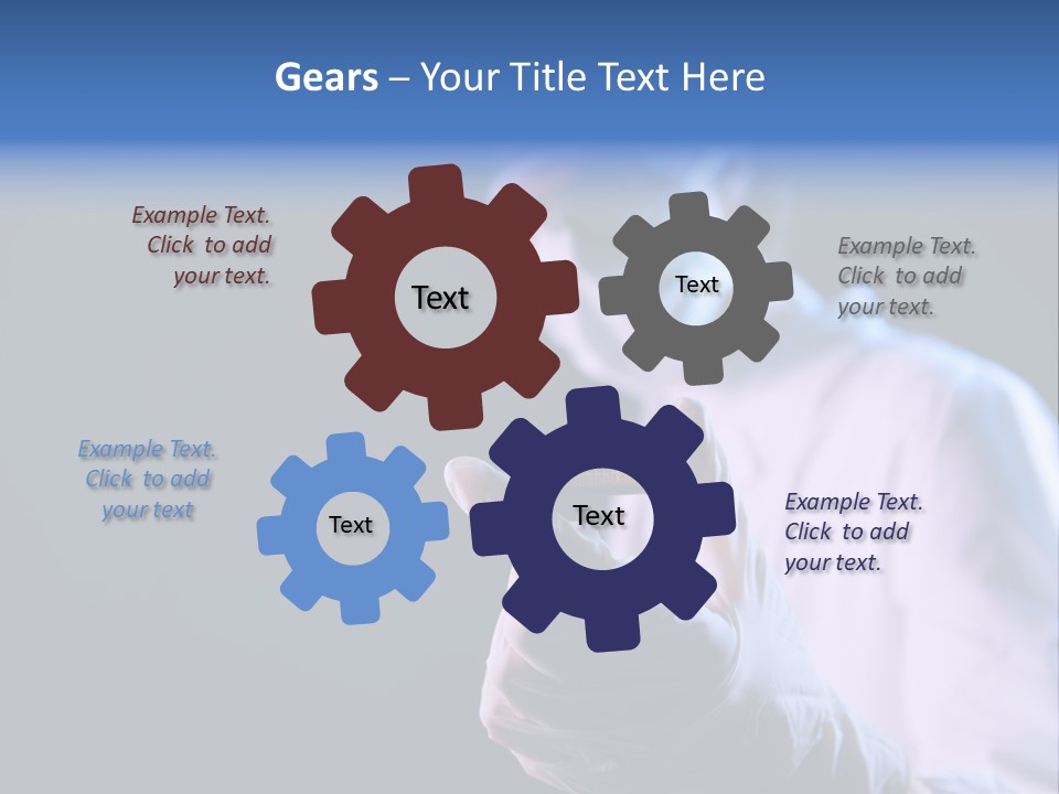 Engineer Horizontal Selective Focus PowerPoint Template