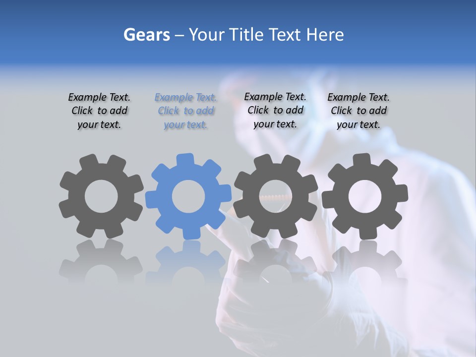 Engineer Horizontal Selective Focus PowerPoint Template