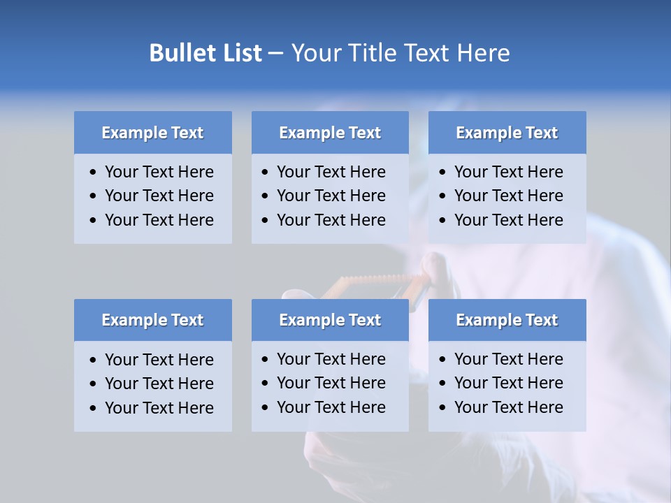 Engineer Horizontal Selective Focus PowerPoint Template