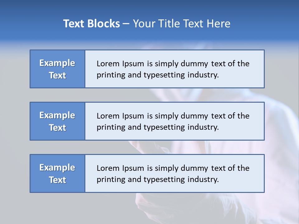 Engineer Horizontal Selective Focus PowerPoint Template